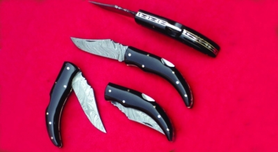 Damascus Laguiole Knives