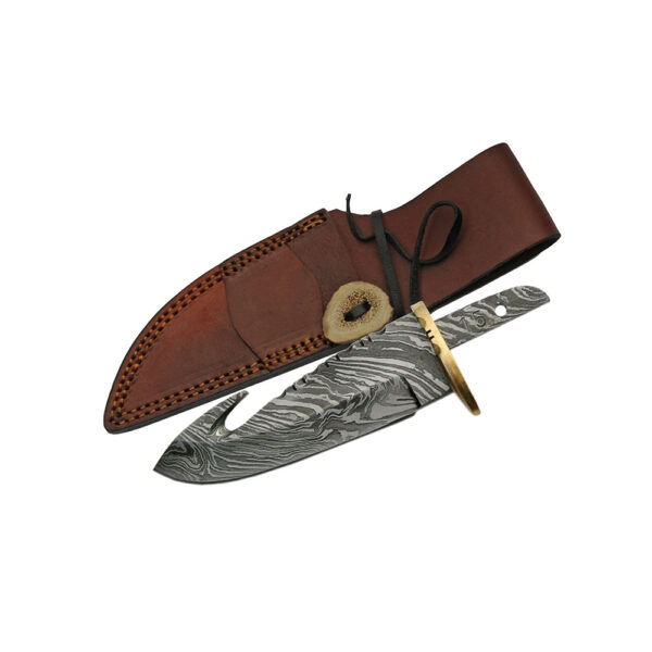 5.75" Guthook 7 Gauge Damascus Blade