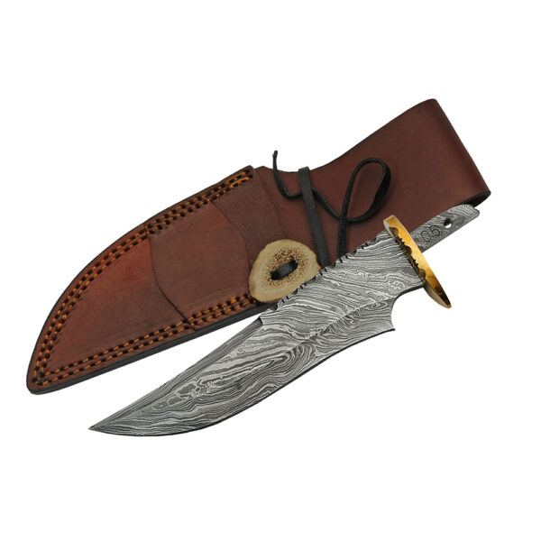 8" 7 Gauge Damascus Blade